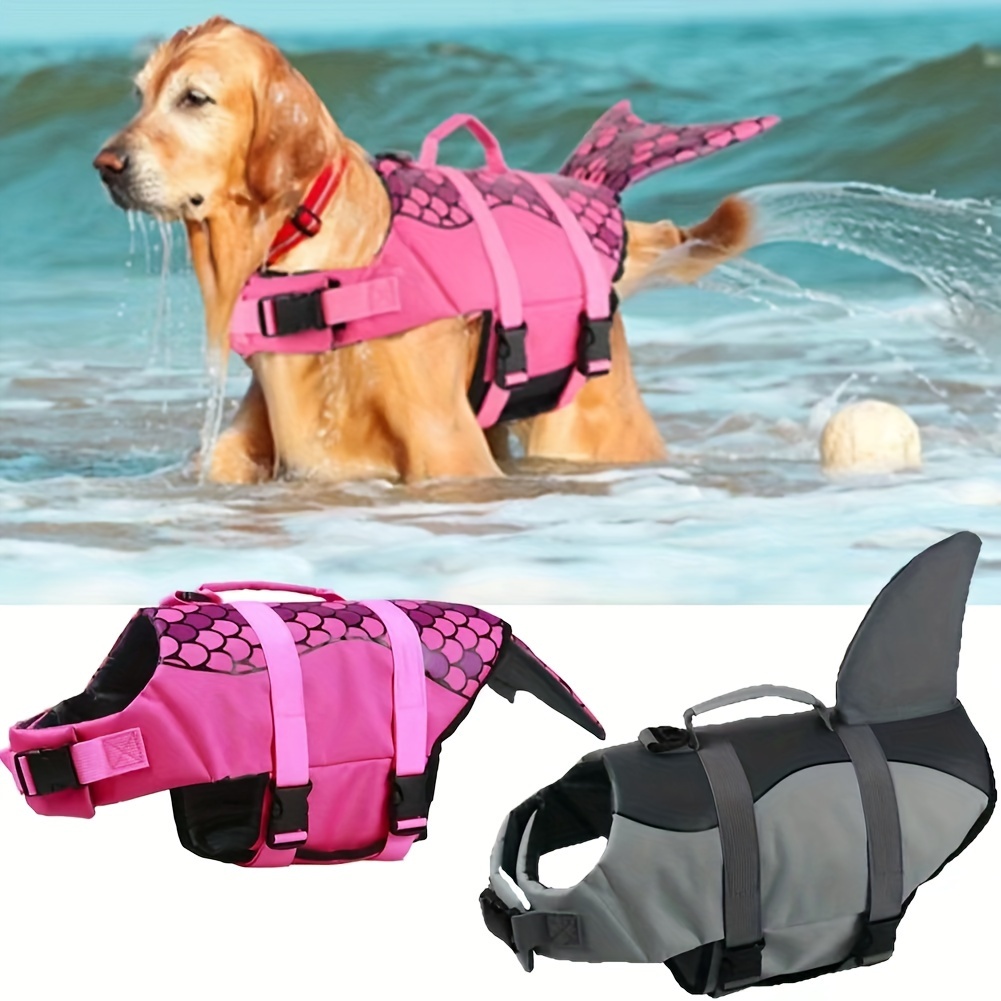Dog Life Jacket - Спасательный жилет для собак Shark/Mermaid с