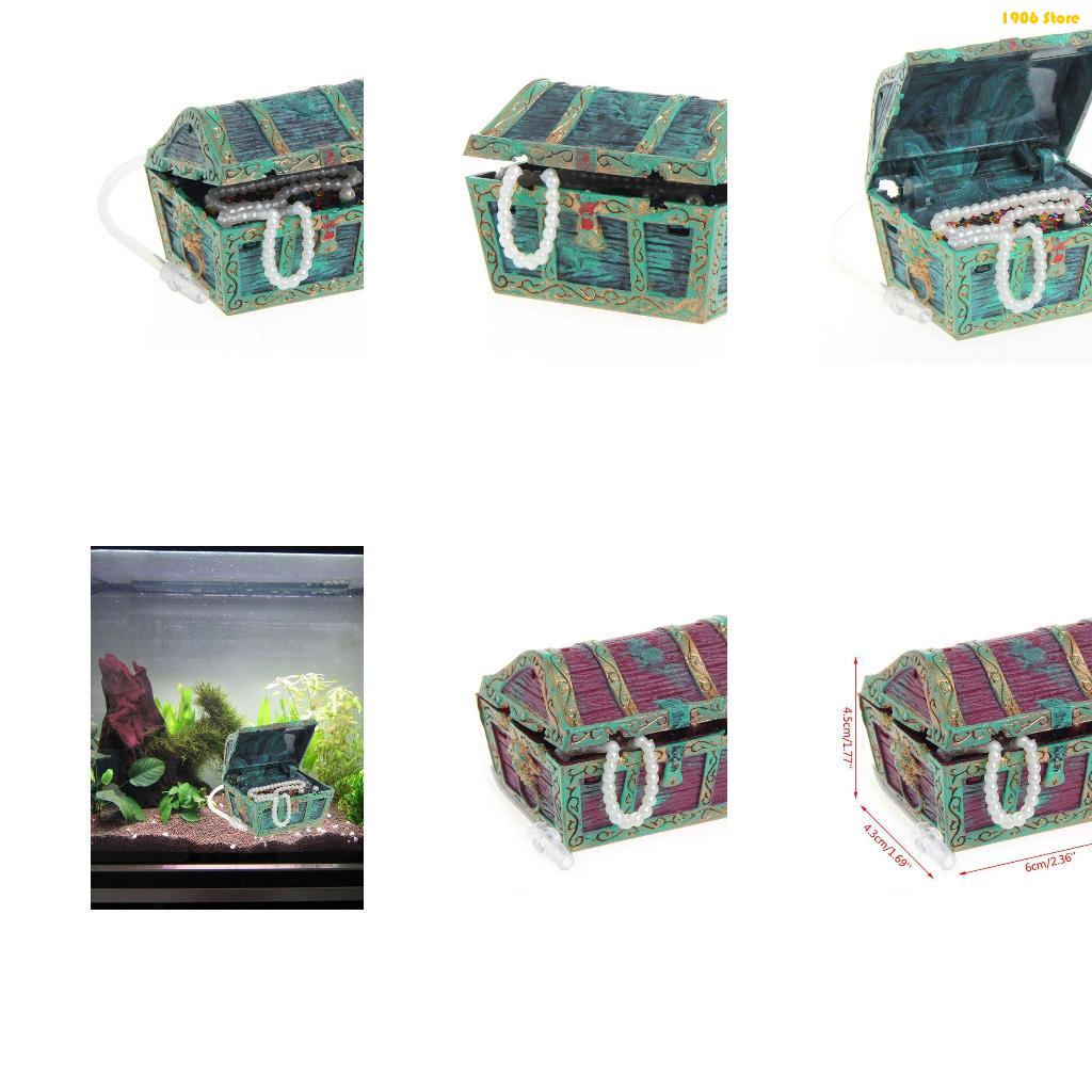Pet X Supplies & Tack Howell Mi - U1JB Аквариумный сундук с сокровищами, украшения,