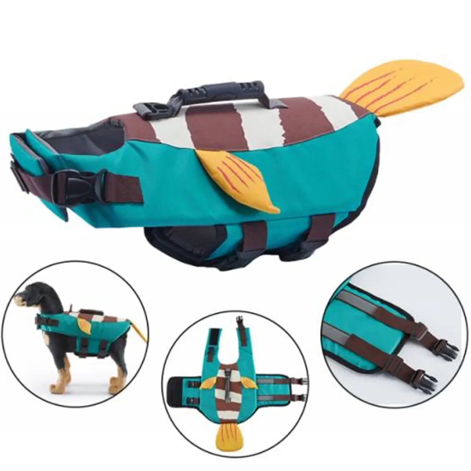 Dog Life Jacket - Летний водонепроницаемый спасательный жилет для собак,