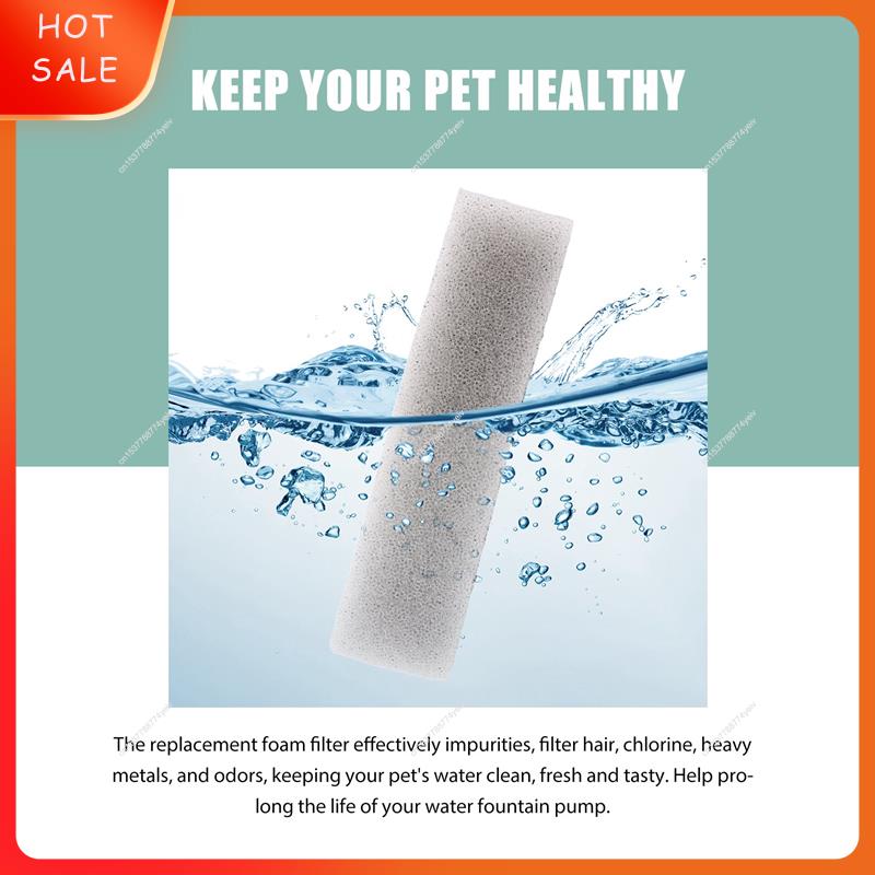 Cat Water Fountain Filter - 12-упаковка фильтра для фонтана для домашних