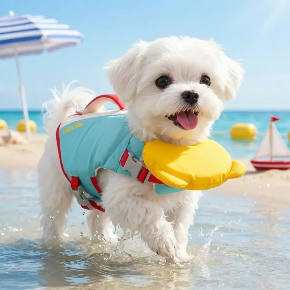 Dog Life Jacket - Спасательный жилет для собак с высокой