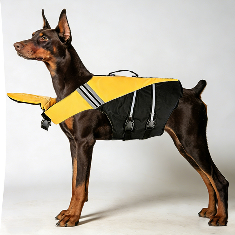 Спасательный жилет для собак с – обзор и цена Dog Life Jacket