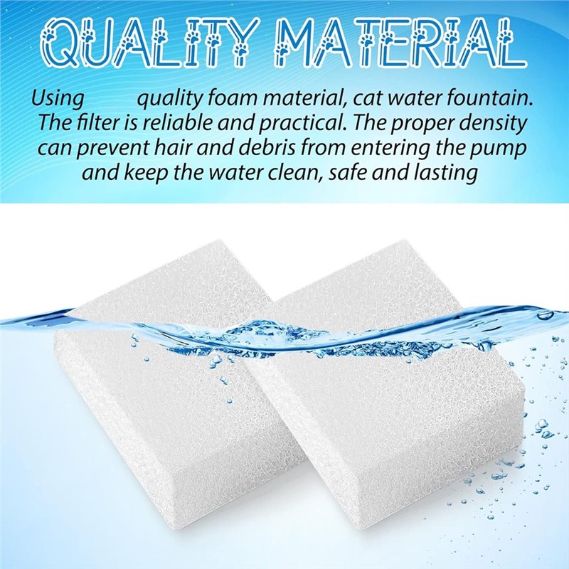 Предфильтры-губки (60 шт.) для – обзор и цена Cat Water Fountain Filter