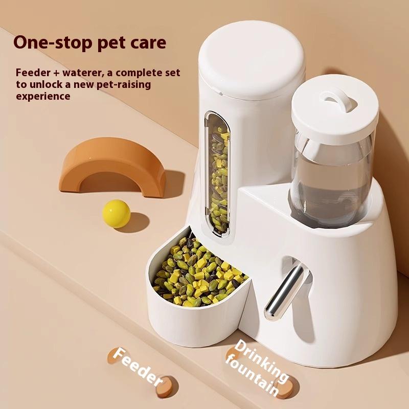 1 шт., 2-в-1 кормушка и поилка – обзор и цена Automatic Pet Feeder