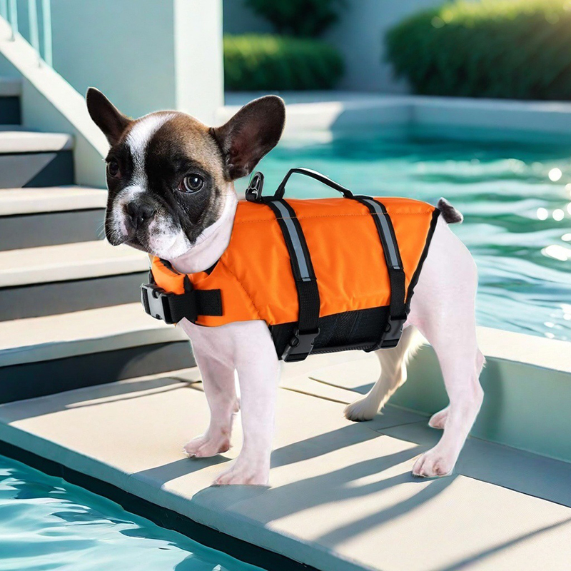 Летний спасательный жилет для  – обзор и цена Dog Life Jacket