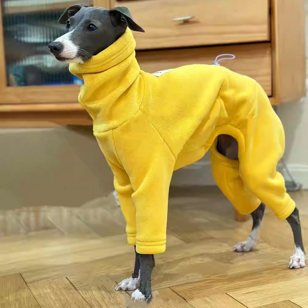 Теплый желтый флисовый свитер  – обзор и цена Dog Life Jacket